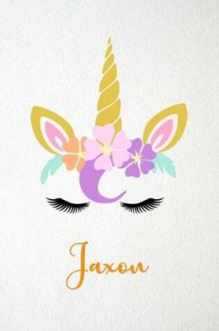 Cover of Jaxon A5 Lined Notebook 110 Pages