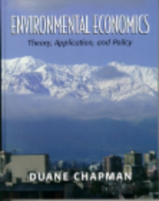 Book cover for Environmental Economics