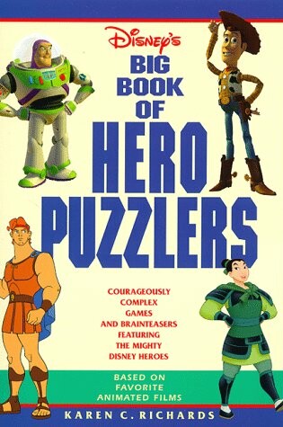 Cover of Disney's Puzzlers Book of Heroes