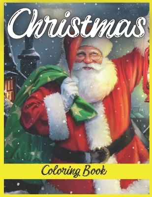 Book cover for Christmas Coloring Book