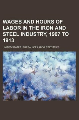 Cover of Wages and Hours of Labor in the Iron and Steel Industry, 1907 to 1913