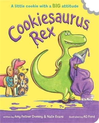 Book cover for Cookiesaurus Rex