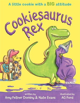 Book cover for Cookiesaurus Rex