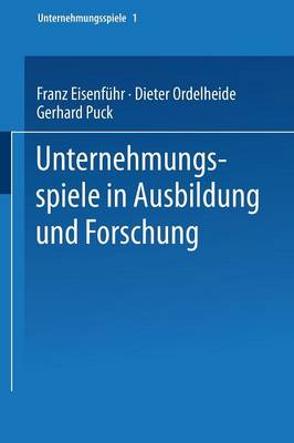 Book cover for Unternehmungsspiele in Ausbildung Und Forschung