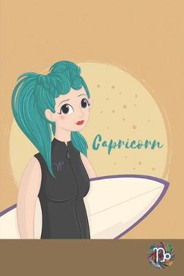 Cover of Capricorn Zodiac Notebook