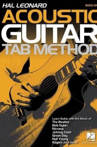 Cover of Hal Leonard Acoustic Guitar Tab Method