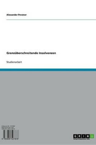 Cover of Grenzuberschreitende Insolvenzen