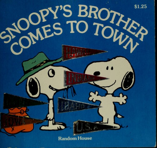 Book cover for Snoopy's Brother Comes to Town