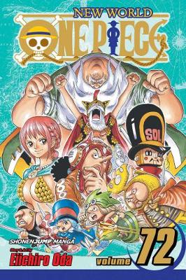 Book cover for One Piece, Vol. 72