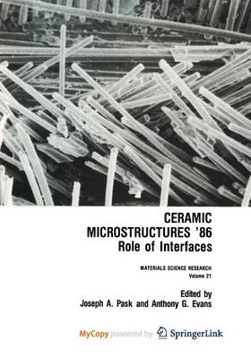 Book cover for Ceramic Microstructures '86