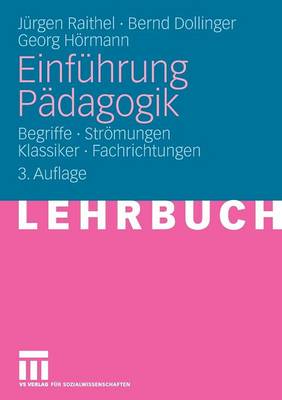 Book cover for Einfuhrung Padagogik