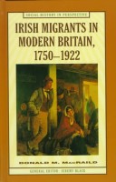 Cover of Irish Migrants in Modern Britain, 1750-1922