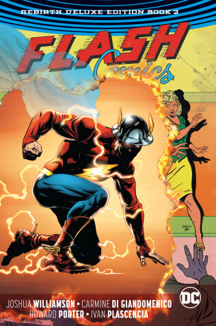 Book cover for Flash: The Rebirth Deluxe Edition Book 2. Rebirth