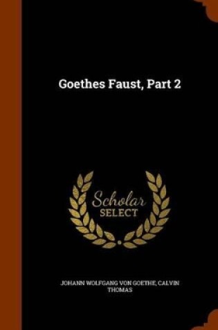 Cover of Goethes Faust, Part 2