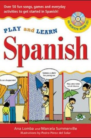 Cover of Play and Learn Spanish (Book + Audio CD)