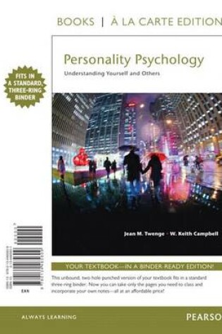 Cover of Personality Psychology
