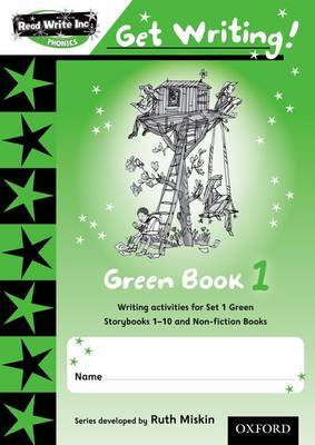 Book cover for Read Write Inc Phonics Get Writing Green Book 1