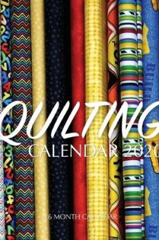 Cover of Quilting Calendar 2020