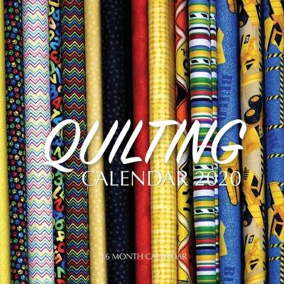 Book cover for Quilting Calendar 2020