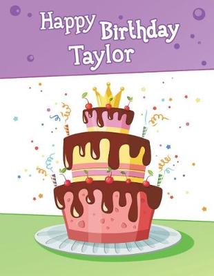 Book cover for Happy Birthday Taylor
