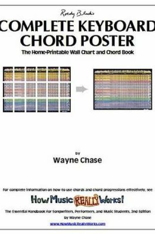 Cover of Roedy Black's Complete Keyboard Chord Poster