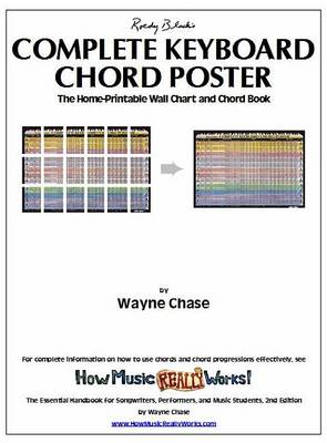 Book cover for Roedy Black's Complete Keyboard Chord Poster