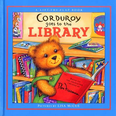 Book cover for Corduroy Goes to the Library