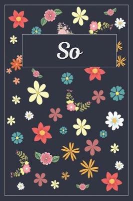 Book cover for So