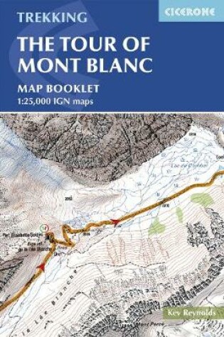 Cover of Tour of Mont Blanc Map Booklet