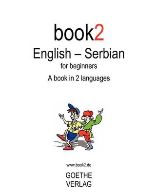 Book cover for Book2 English - Serbian for Beginners