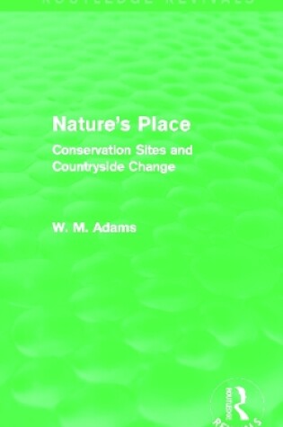 Cover of Nature's Place (Routledge Revivals)