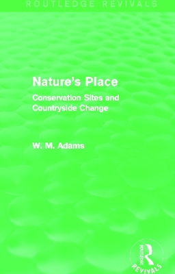 Cover of Nature's Place (Routledge Revivals)