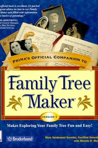 Cover of Official Companion to Family Tree Maker Version 7