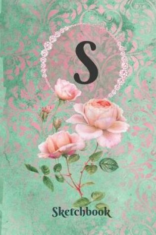 Cover of Basics Sketchbook for Drawing - Personalized Monogrammed Letter S