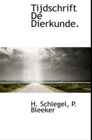 Cover of Tijdschrift de Dierkunde.