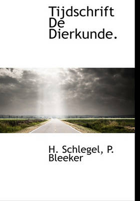 Book cover for Tijdschrift de Dierkunde.