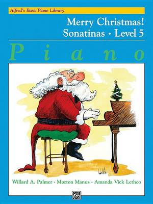 Book cover for Alfred's Basic Piano Library Merry Christmas