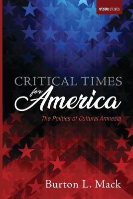 Book cover for Critical Times for America