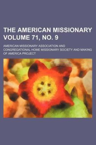 Cover of The American Missionary Volume 71, No. 9