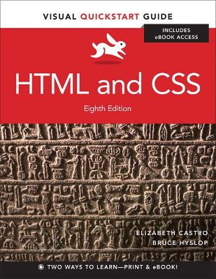 Book cover for HTML and CSS