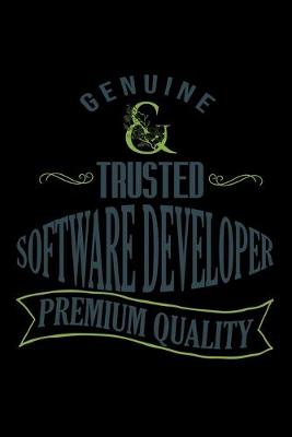 Book cover for Genuine trusted software developer. Premium quality