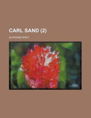 Book cover for Carl Sand (2)