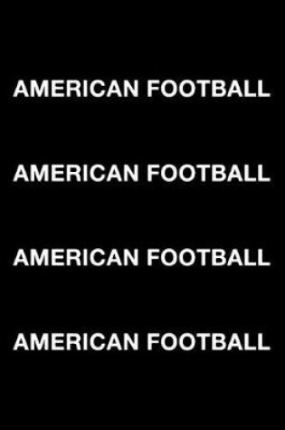 Cover of American Football American Football
