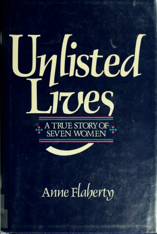 Book cover for Unlisted Lives