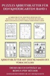 Book cover for Arbeitsblätter mit der Nummer des Vorschülers (Puzzles Arbeitsblätter für den Kindergarten