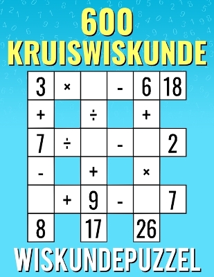 Book cover for 600 Kruiswiskunde, Wiskundepuzzel