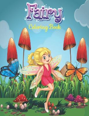 Book cover for Fairy Coloring Book