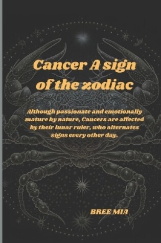 Cover of Cancer A sign of the zodiac