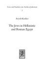 Book cover for The Jews in Hellenistic and Roman Egypt