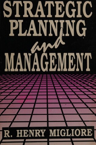 Cover of Strategic Planning and Management
